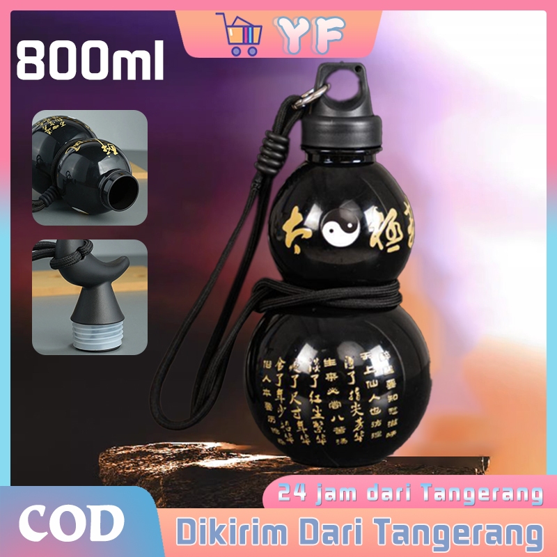 Holo Labu Feng Shui Botol Air Labu Botol Minuman Serbaguna