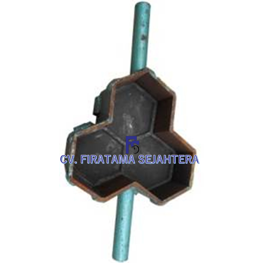 Cetakan Paving Block Berbentuk Tiga Berlian
