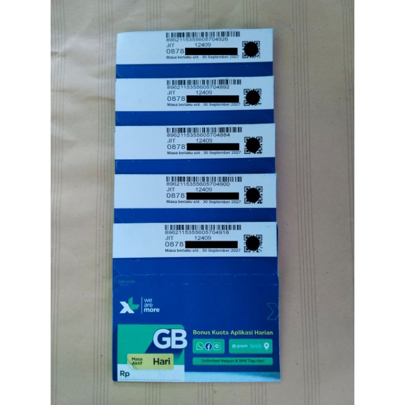 KARTU PERDANA XL 8,5GB 30 HARI