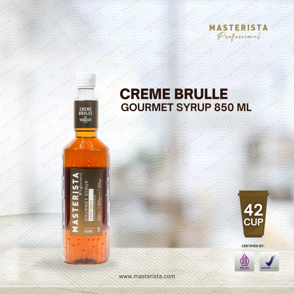 

Masterista Sirup Creme Brulee 750 ml