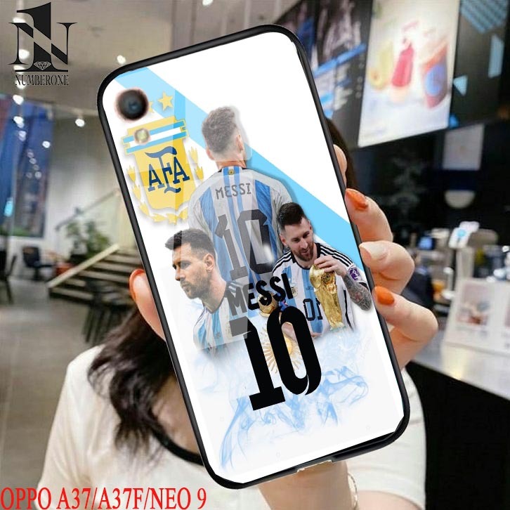 Casing Case Hp Glosy Oppo A37/A37F  [messi] Aneka casing, case, kondom hp, custom case, case aesthet