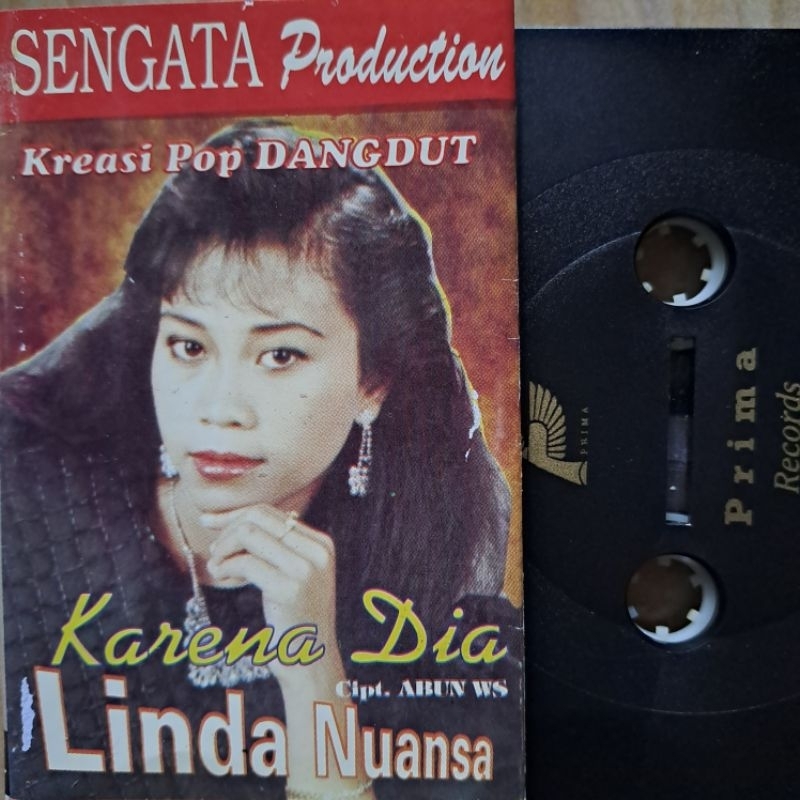 kaset Pop Dangdut Linda NuansaAlbum Karena Dia