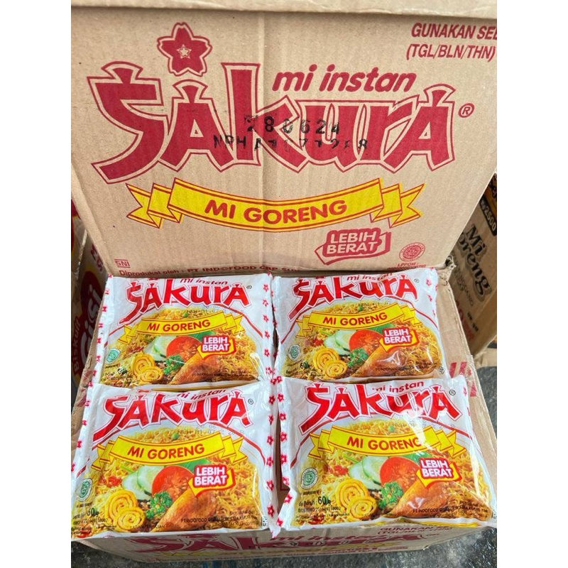 

Mie instan sakura goreng 1 pcs