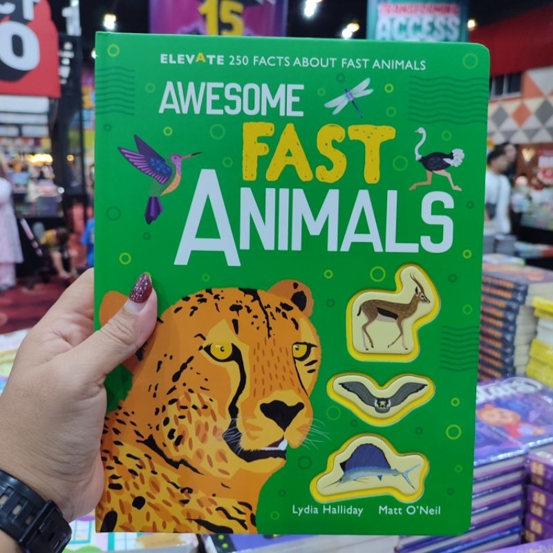BIG BAD WOLF BOOKS ■ AWESOME ANIMALS : FAST - BUKU REFERENCE ANAK BBW IMPORT ILMU PENGETAHUAN