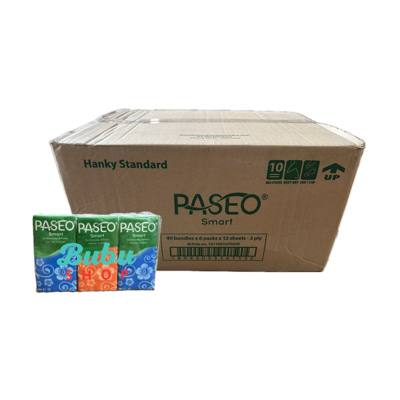 (1dus) tisu paseo handky (1dus/40pack)