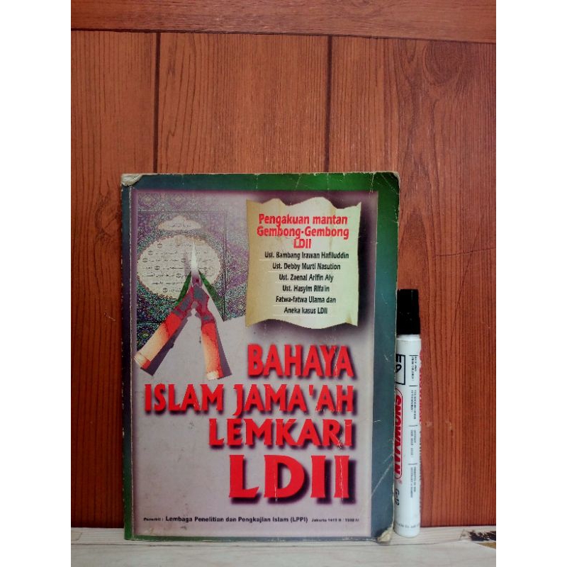 Buku Bahaya Islam Jama'ah Lemkari LDII