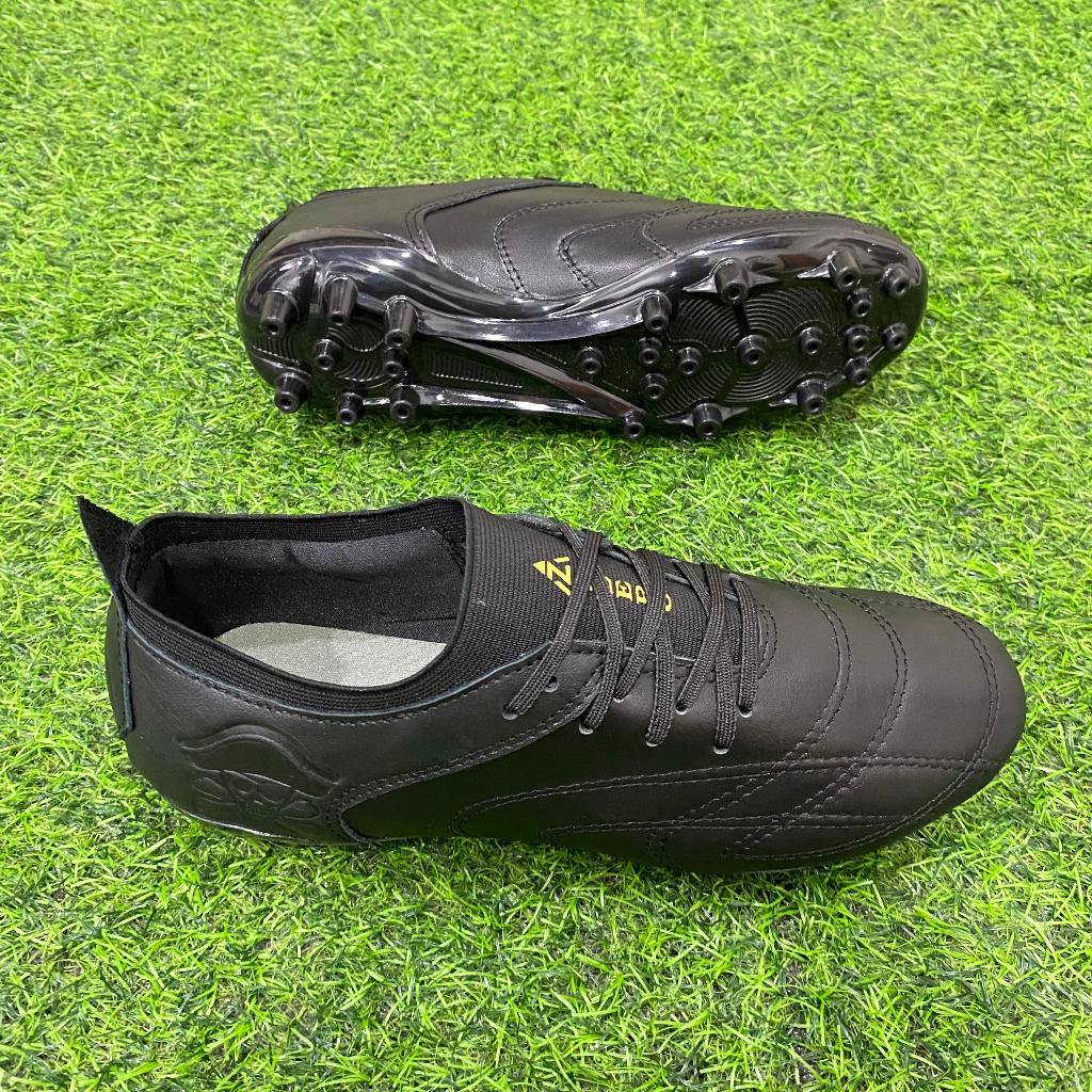 CALVARIO Sepatu Sepak Bola Kulit Asli Sepatu Bola Dewasa Outsole KDH FULL WHITE Original By Azero