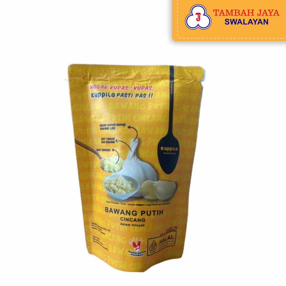 

Bawang Putih Cincang Kuppila Pouch 100gr