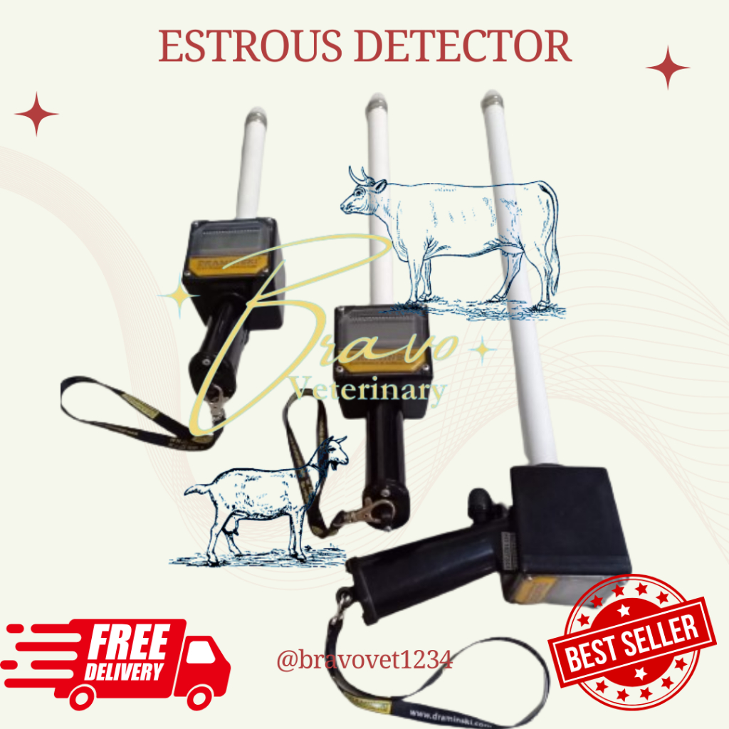 Estrous Detector For Cow, Pig, Sheep / Alat Deteksi Birahi Untuk Sapi, Babi, Kambing - DRAMINSKI