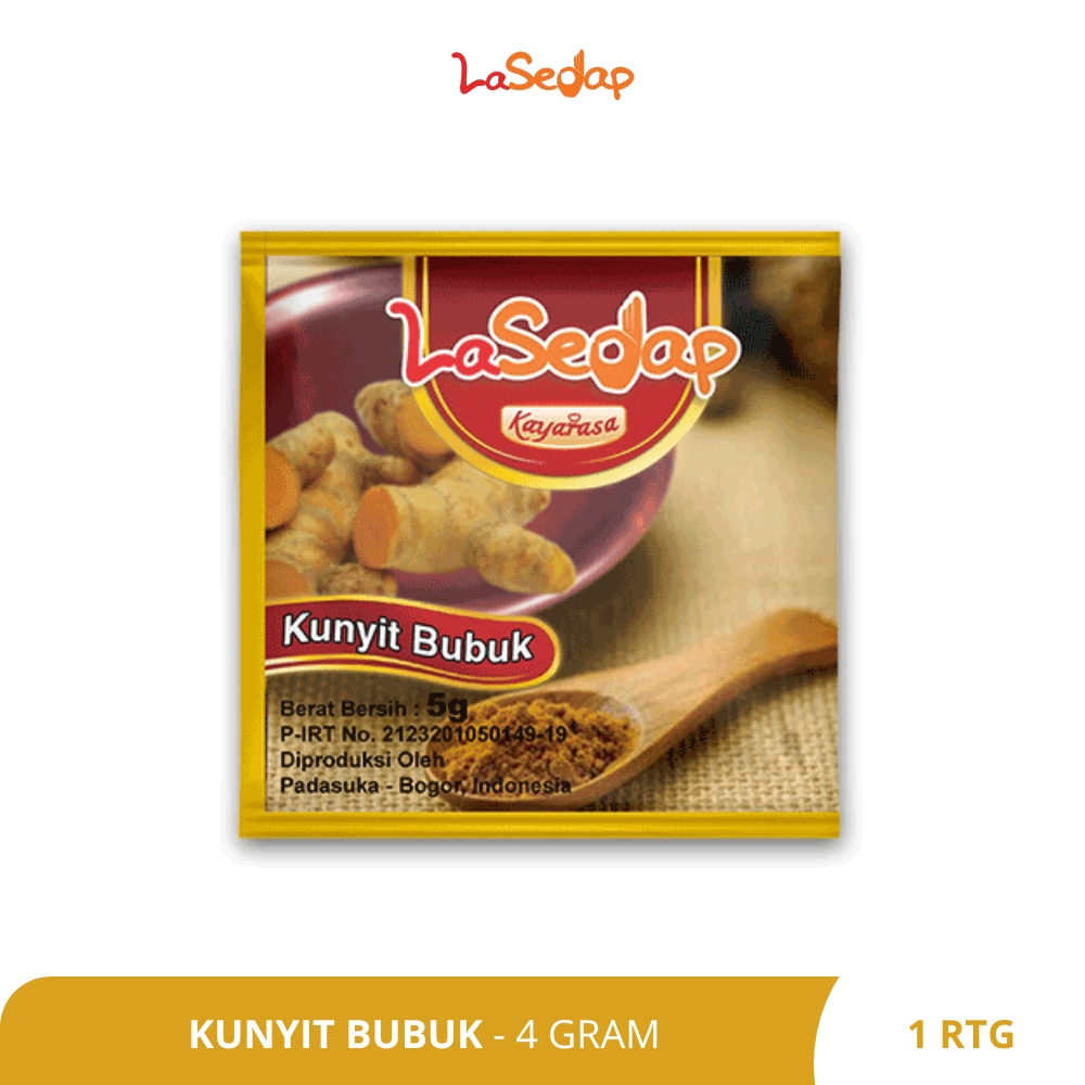 

LASEDAP - Kunyit Bubuk - 12 x 4 GRAM