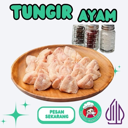 

Tunggir ayam ukuran 500 gram halal