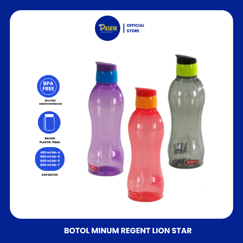Botol minum Regent Lion Star/Botol minum merk lion star
