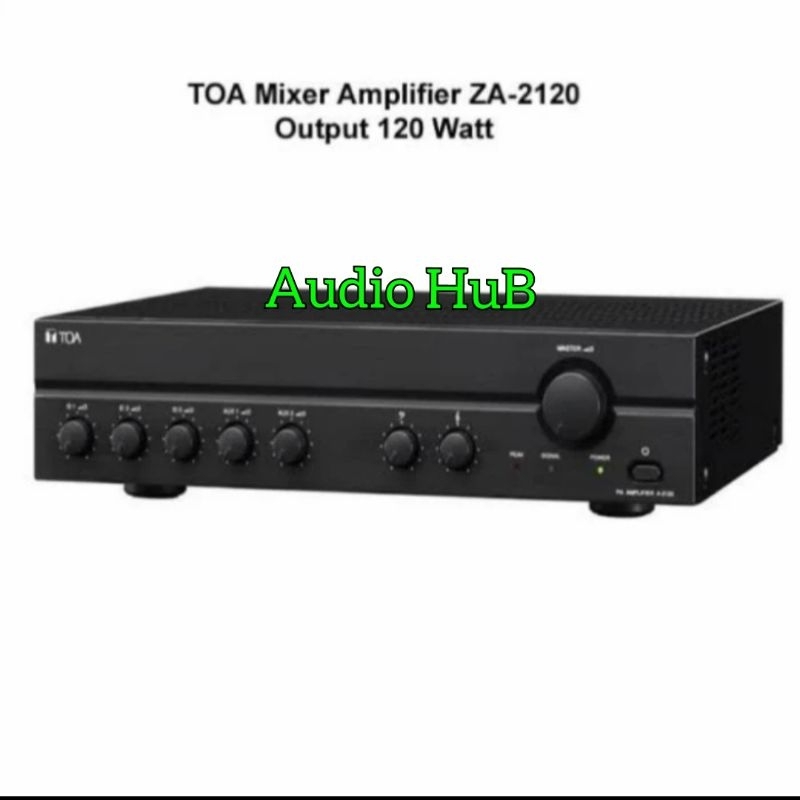 Amplifier TOA ZA-2120/ ZA2129/ZA 2120 Ampli TOA 120 Watt Original