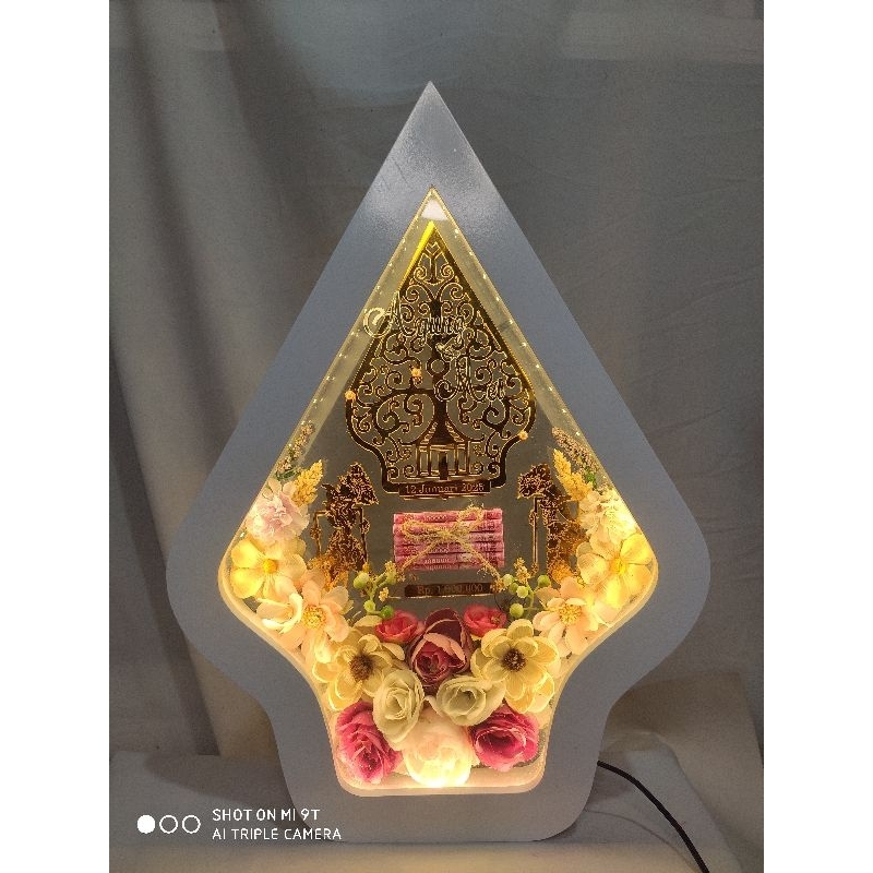 Mahar gunungan wayang /mahar pernikahan /mahar wayang