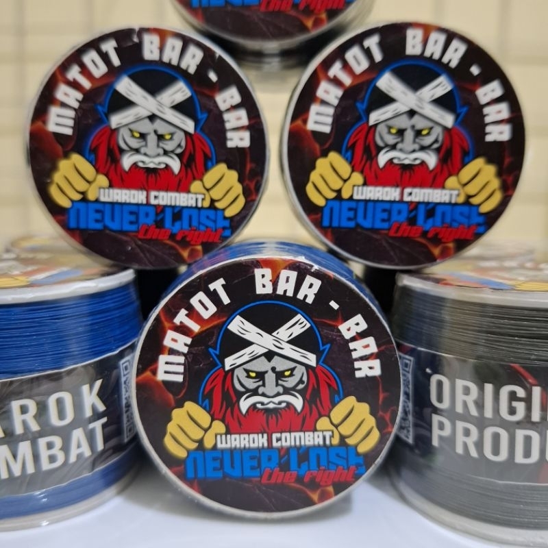 ( 1 Pak ) Gelasan Bogel WAROK BAR-BAR Matot isi 10 biji Original Warok Combat Layangan