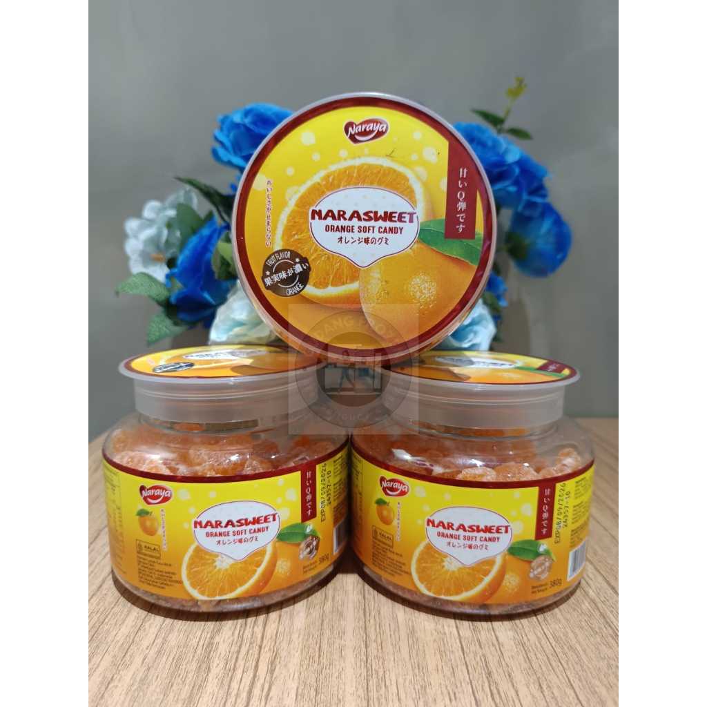

Naraya Narasweet Soft Candy - Permen Rasa Nanas & Jeruk 380Gr
