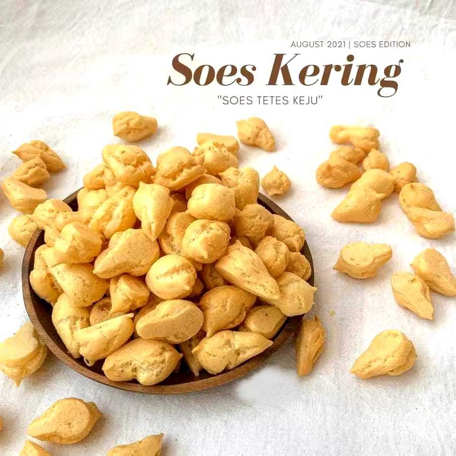 

1 KG SOES KERING COKLAT | SOES VANILLA | SOES ISI KEJU | SOES KEJU TUNAS