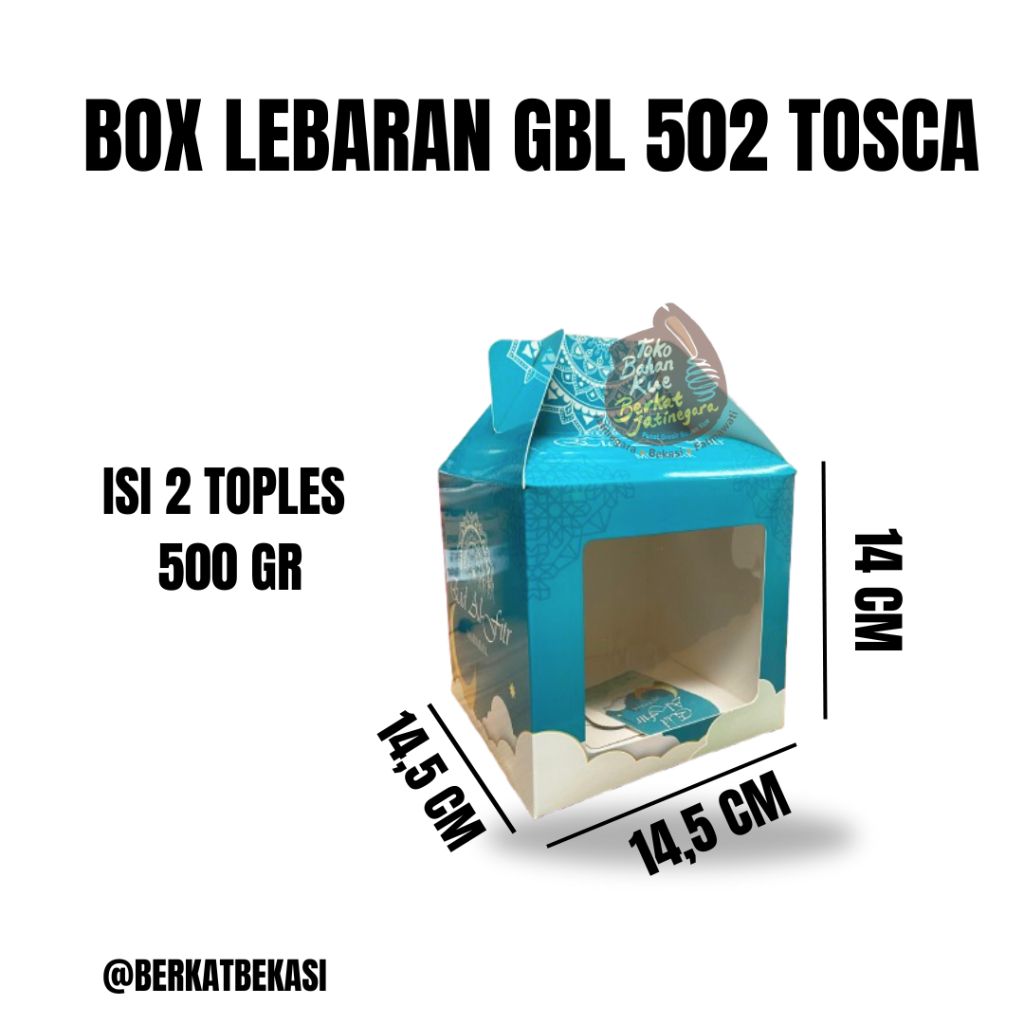 

BOX LEBARAN GBL 502 TOSCA / DUS LEBARAN TOPLES LUCU / BOX LEBARAN ISI TOPLES BULAT / PCS