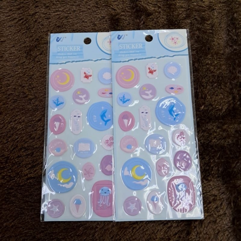 STIKER JURNAL AESTHETIC
