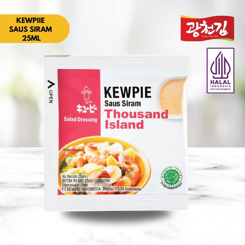 

Kewpie Saus siram 25ml - thousand island (1PCS)