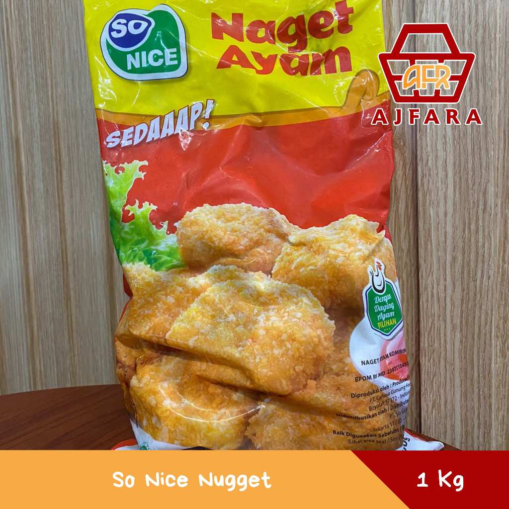 

So Nice Nugget 1 Kg/So Nice Nugget 500 gram/So Nice Nugget 250 gram