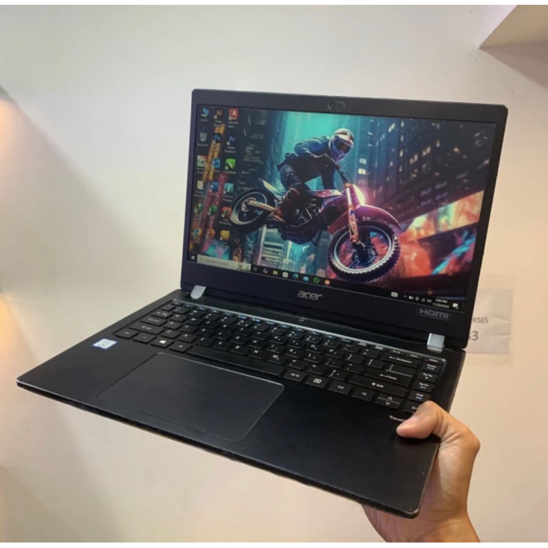 PROMO SPESIAL LAPTOP ACER TRAVELMATE X-314-51-M, i5 Gen 8, Second Murah Bergaransi
