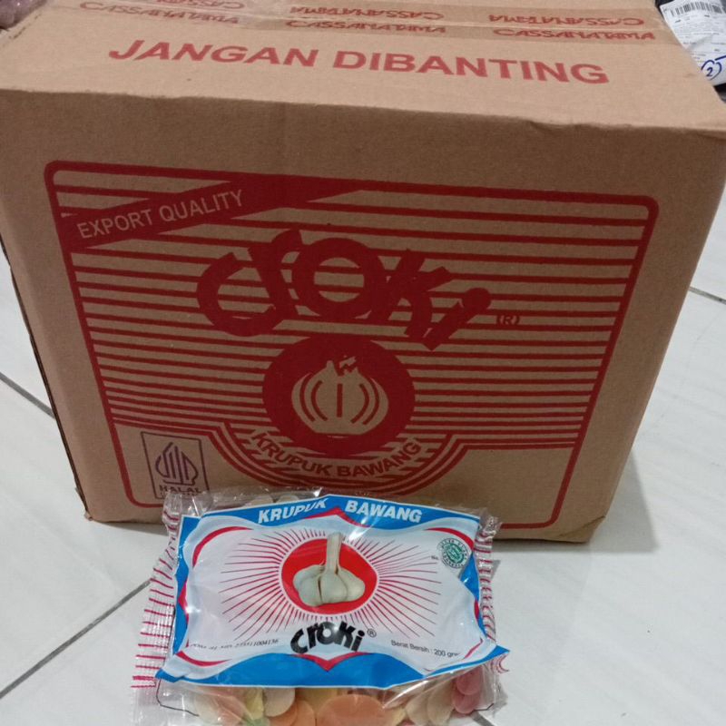 CROKI KRUPUK BAWANG dos 25'S
