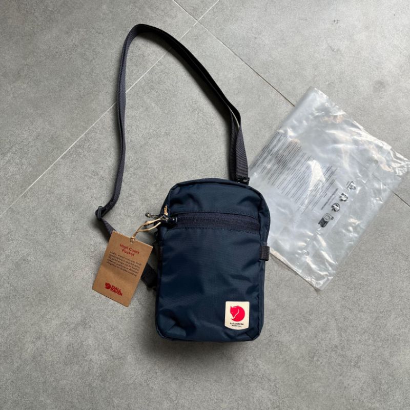 Fjallraven Kanken High Coast Pocket Sling Bag Navy 100%Original