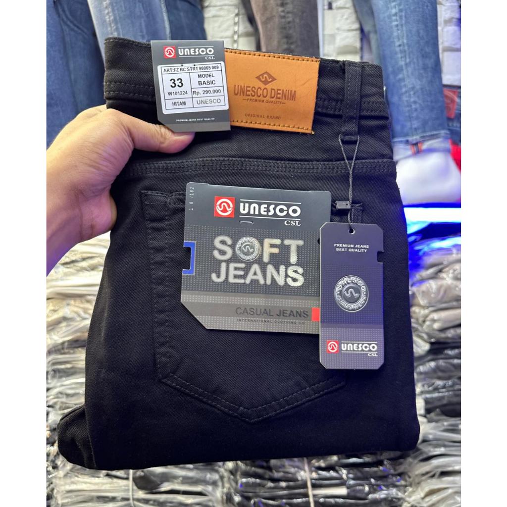 UNESCO JEANS Celana Jeans / Celana Pria/CELANA JEANS PRIA TERLARIS