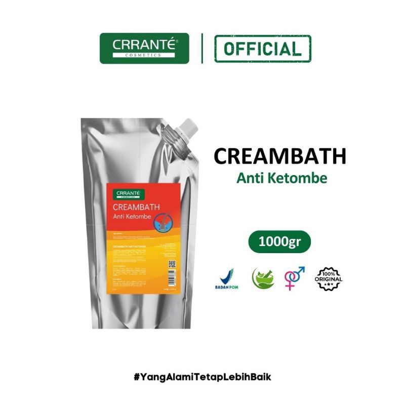 W.O.W CRRANTE CREAMBATH REFILL - 1000gr