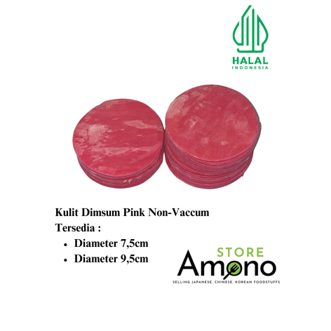 

Kulit Dimsum Gyoza Warna Pink | Halal Murah Vaccum Isi 50 Lembar