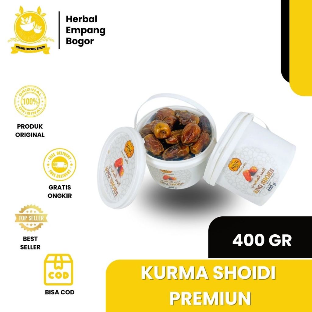 

King Shoidi Premium 400 GR Kurma Shoidi Ember Premium King Dates
