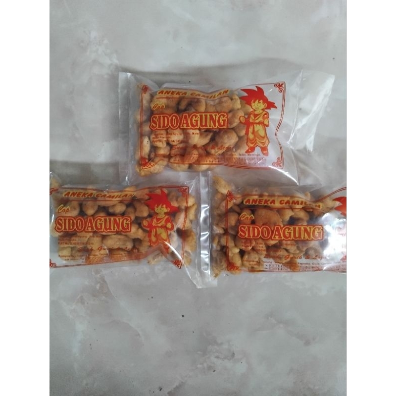 

KACANG PEYEK/SNACK KACANG/KACANG TELOR MEDAN isi 3 pack