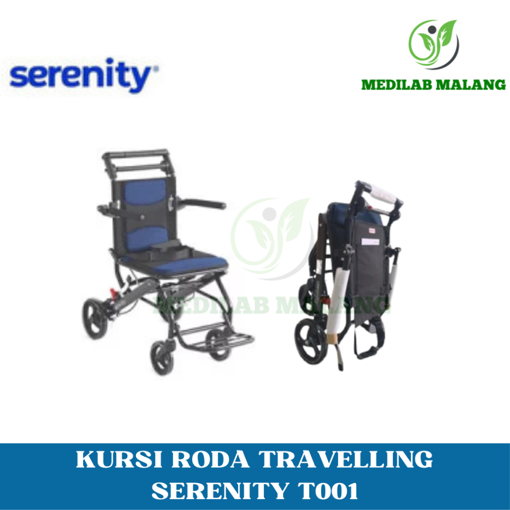 SERENITY - Kursi Roda Travelling / Travel Portable / Traveling - T001