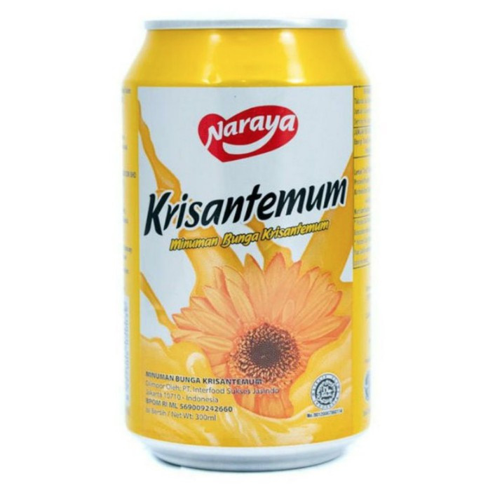 

NARAYA KRISANTEMUM TEA BUNGA 300ML - MINUMAN TEH KRISANTEMUM