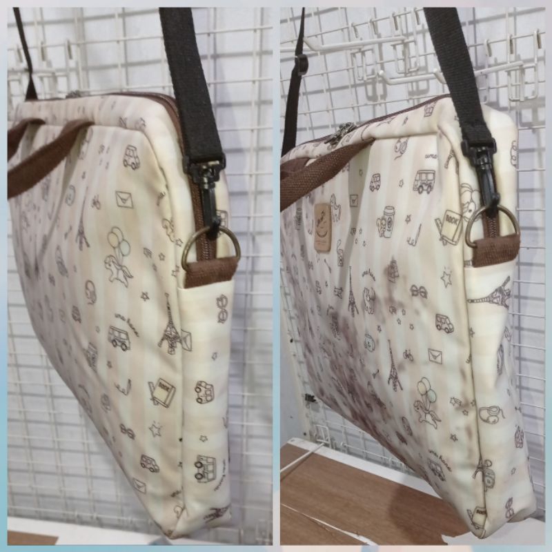 uma hana laptop sleeve -preloved -alas 5x41cm tinggi 29.5cm /18"