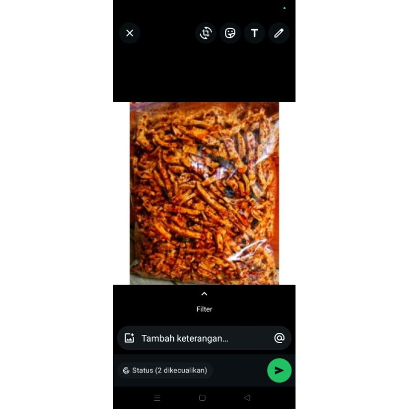 

basreng daun jeruk ,renyah,gurih