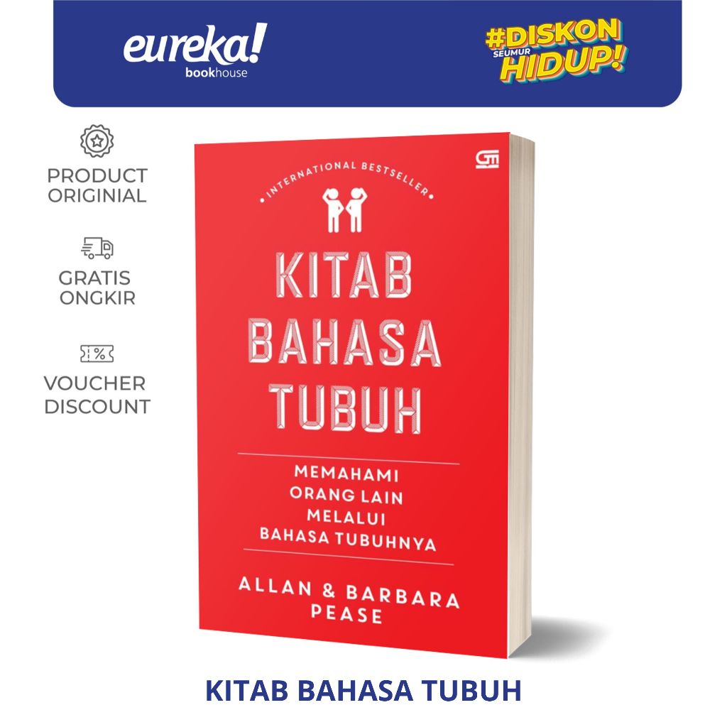 BUKU KITAB BAHASA TUBUH: MEMAHAMI ORANG LAIN MELALUI BAHASA TUBUH
