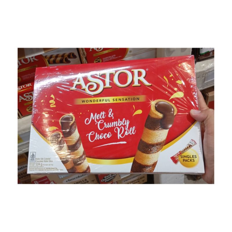 

ASTOR WAFER ROLL COKELAG WONDERFUL SENSATION 224GR