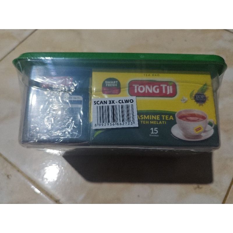 

Paket Toples Teh Celup Tong Tji Melati (3 pack x 15 kantong)
