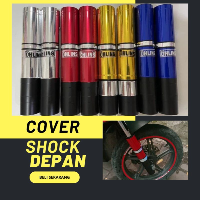 OHLINS Cover Shock Depan Motor Honda Matic Beat Vario Scoopy Genio *
