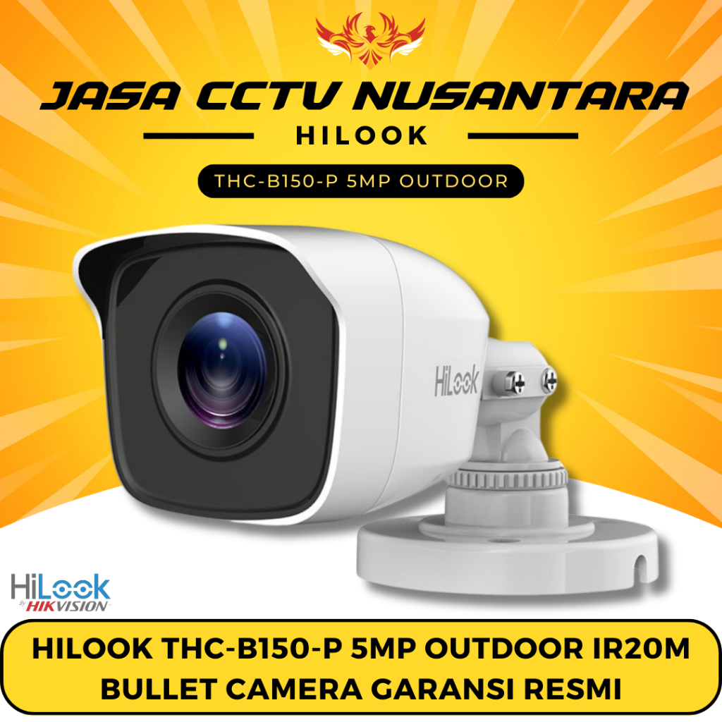 CAMERA CCTV HILOOK 5MP THC B150 P KAMERA CCTV OUTDOOR HILOOK 5MP