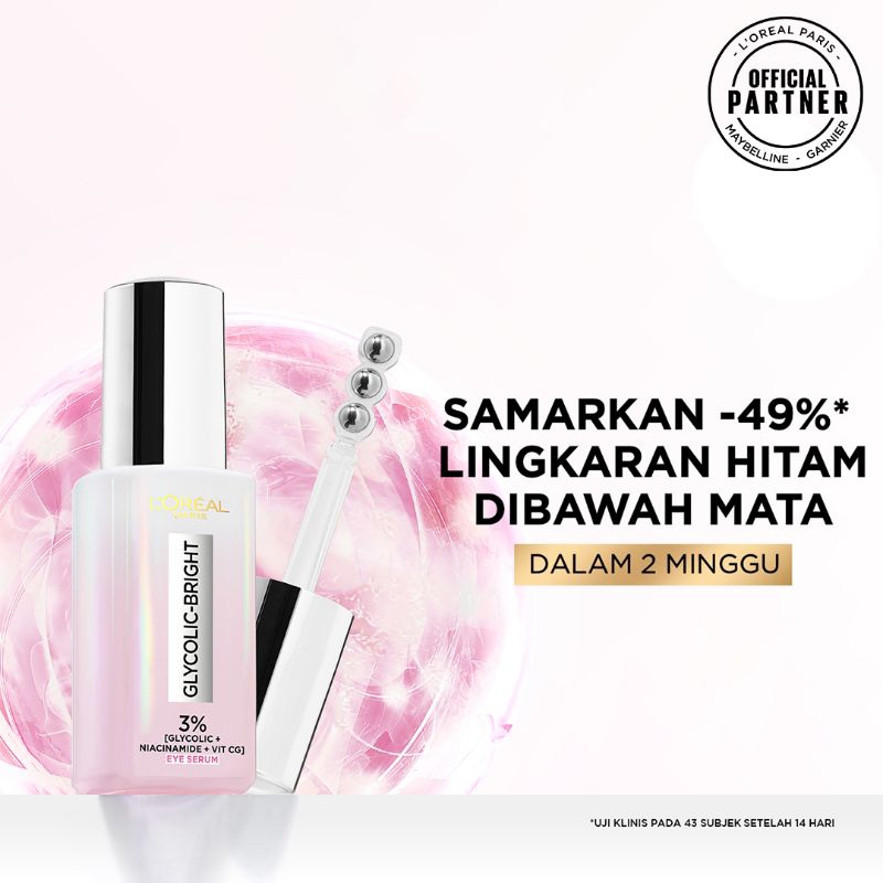 Loreal Glycolic Bright Eye Serum