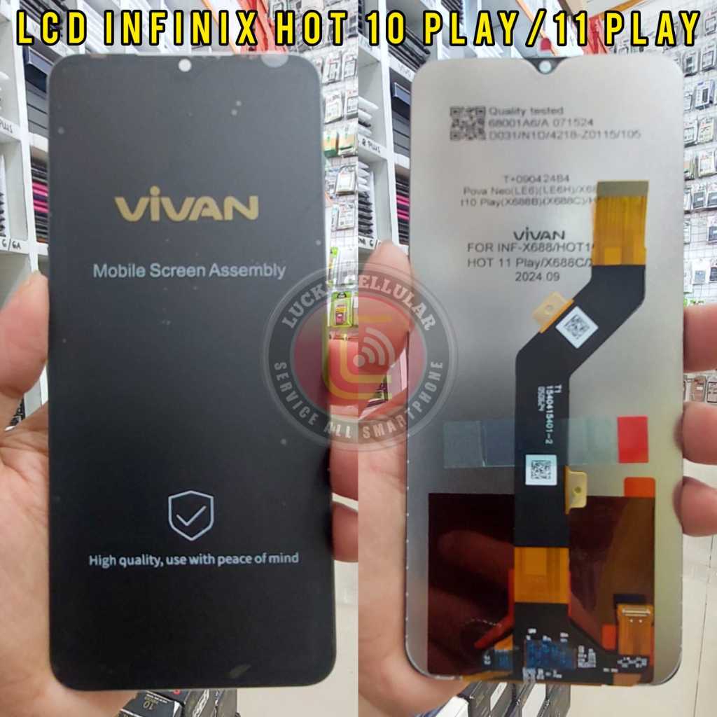 LCD INFINIX HOT 10 PLAY / HOT 11 PLAY ORIGINAL VIVAN