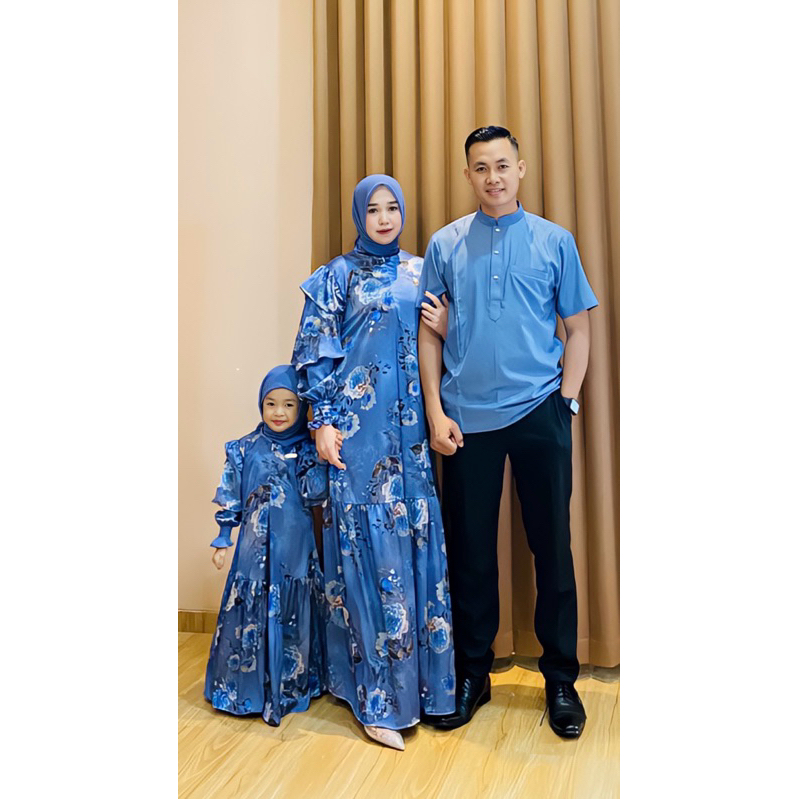 AUREL FAMILY SET/COUPLE KELUARGA SARIES LEBARAN 0-11 TAHUN