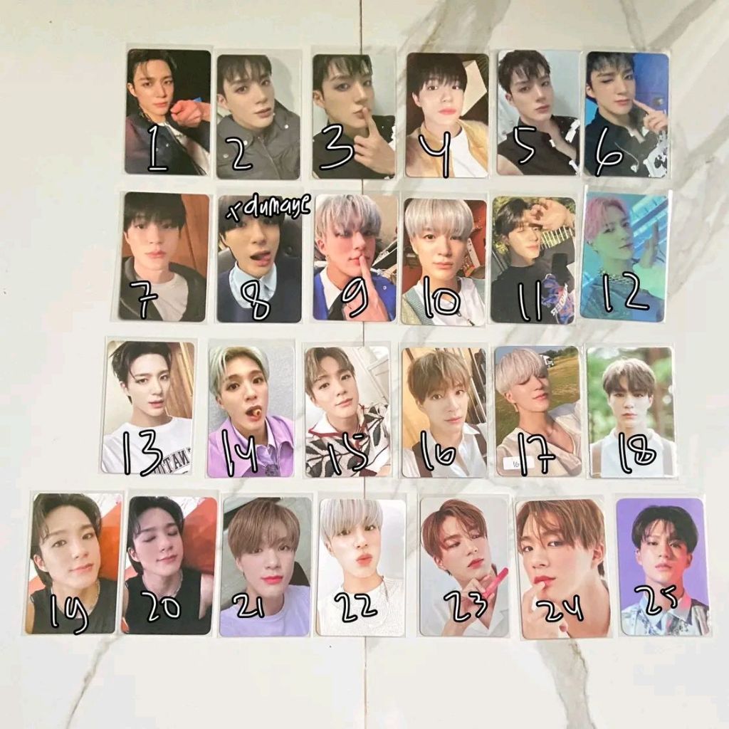Official photocard lee jeno nct dream jeno candy walmart istj extovert introvert mumo japan