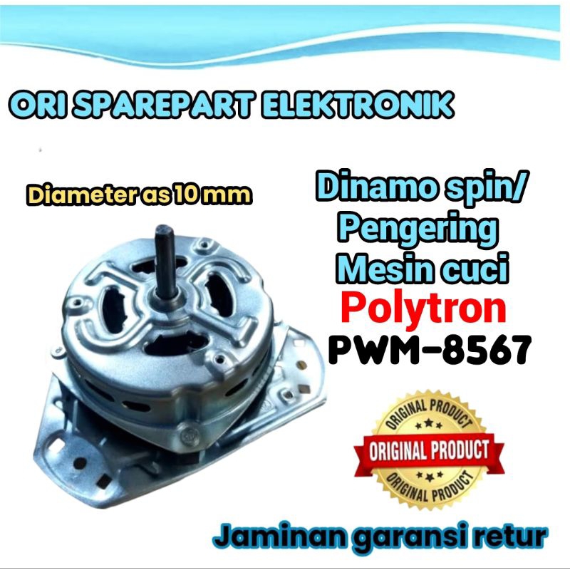 Dinamo Spin/pengering mesin cuci POLYTRON PWM-8567