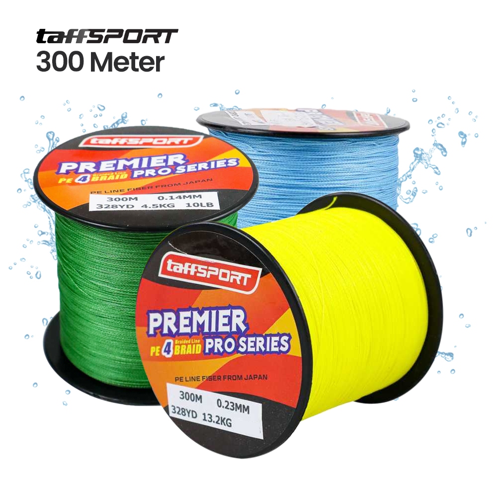 Benang Pancing PE Braided Seri Premier Pro  300M 0,23mm