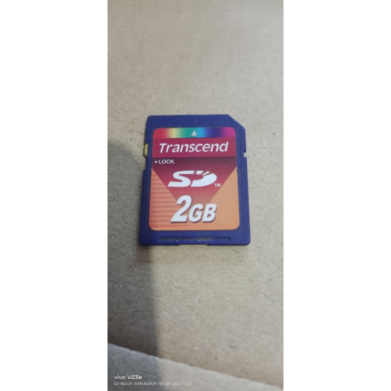MMC TRANSCAND 2GB bekas