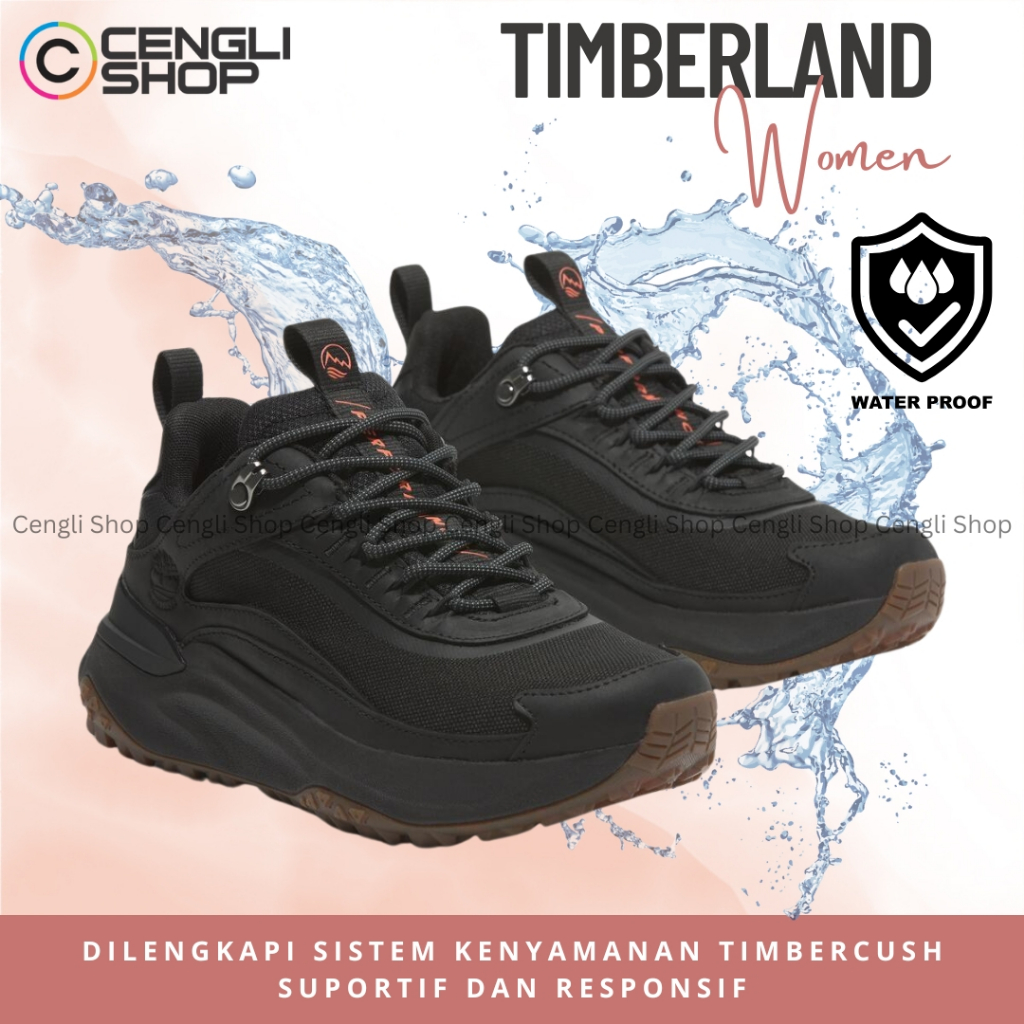 SEPATU TIMBERLAND WANITA ORIGINAL SNEAKER CASUAL ASLI ORI TERBARU TW01